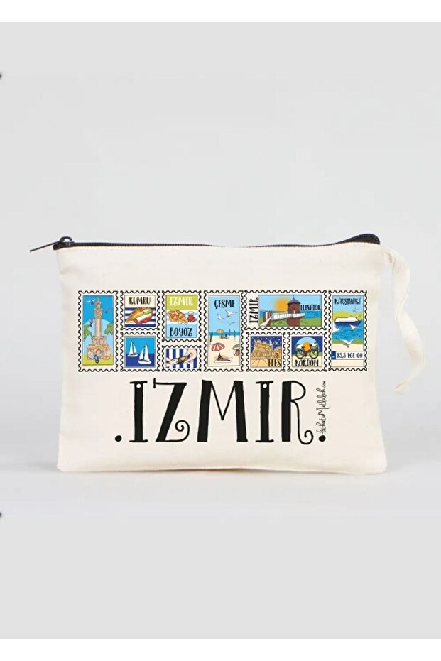 EMBROIDER LETTERS TO IMMIR EMBROIDER MAKEUP BAG CLUTCH PEN Holder