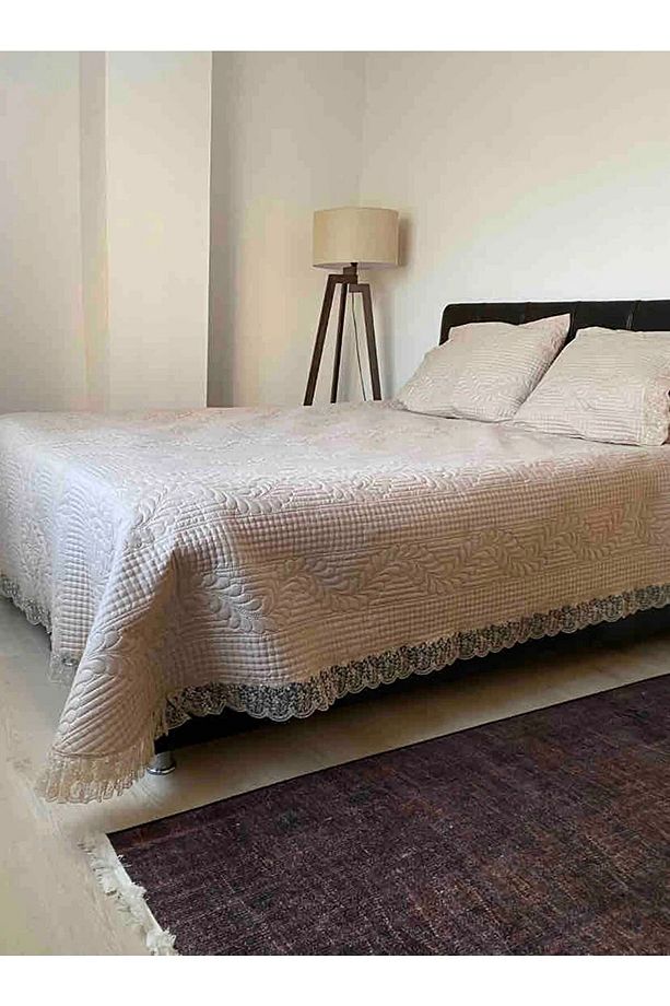 Yatak Örtüsü, Çift Kişilik Yatak Örtüsü Takımı, Dantelli Yatak Takımı, Yatak Odası Takımı, Bedspread - 4