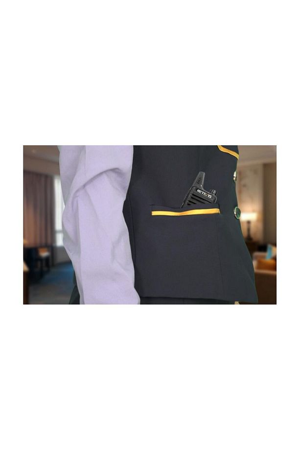 2'li Telsiz Lisans Gerektirmez Mini Uzun Menzilli Pmr Iki Yönlü Telsiz (2 PAKET) Rt622 - 4