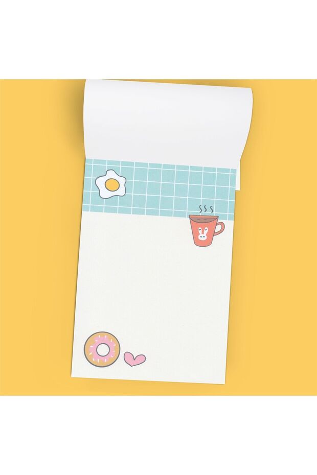 4 Adet - A6 Ebat Mini Bloknot, Notepad, Memopad, Yapılacaklar Listesi, Planlayıcı, To Do List - 2