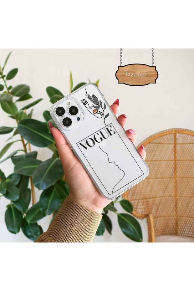 حافظة متوافقة مع هاتف iPhone 14 PLUS، غطاء ناعم واقٍ رفيع بتصميم شفاف - 1