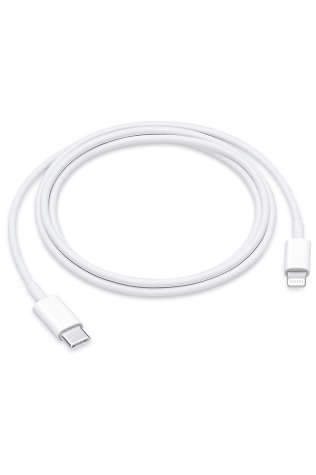 USB-C - Lightning Kablosu 1 m Beyaz - 4