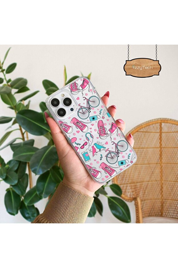 حافظة متوافقة مع هاتف iPhone 14، غطاء ناعم واقٍ بتصميم شفاف - 1