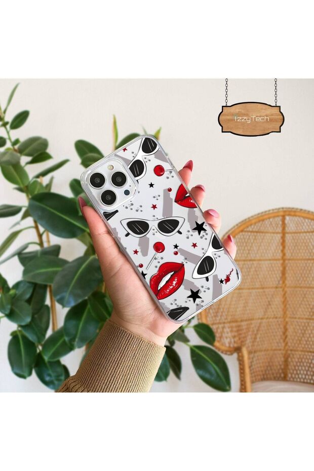 حافظة متوافقة مع هاتف iPhone 14، غطاء ناعم واقٍ بتصميم شفاف - 1