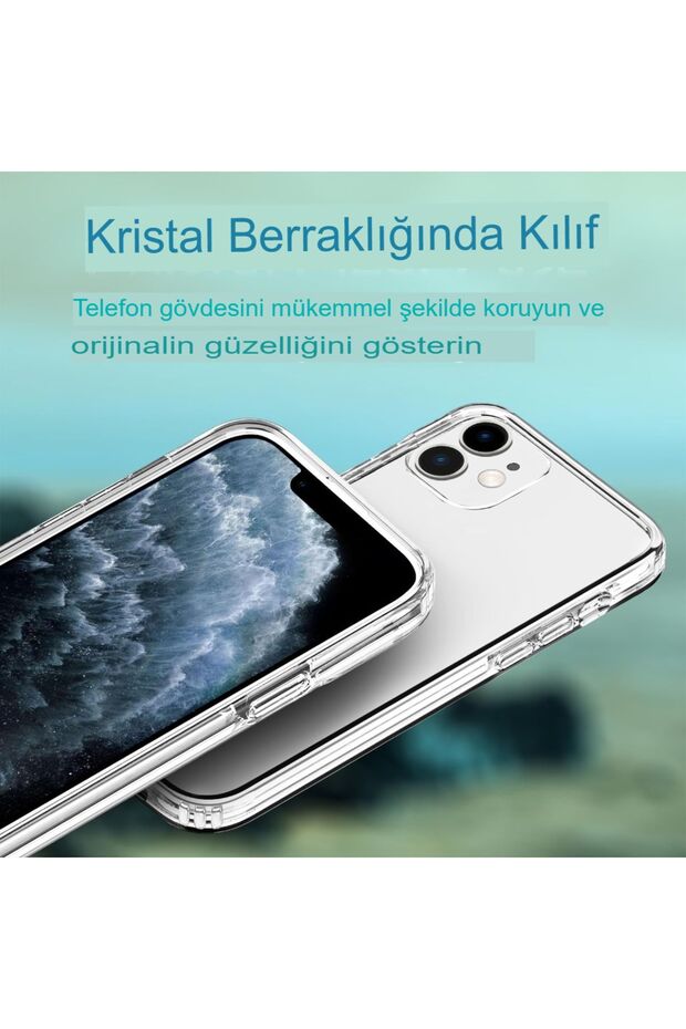 Case Compatible with iPhone 14 Clear Design Slim Protective Soft Cover - 3