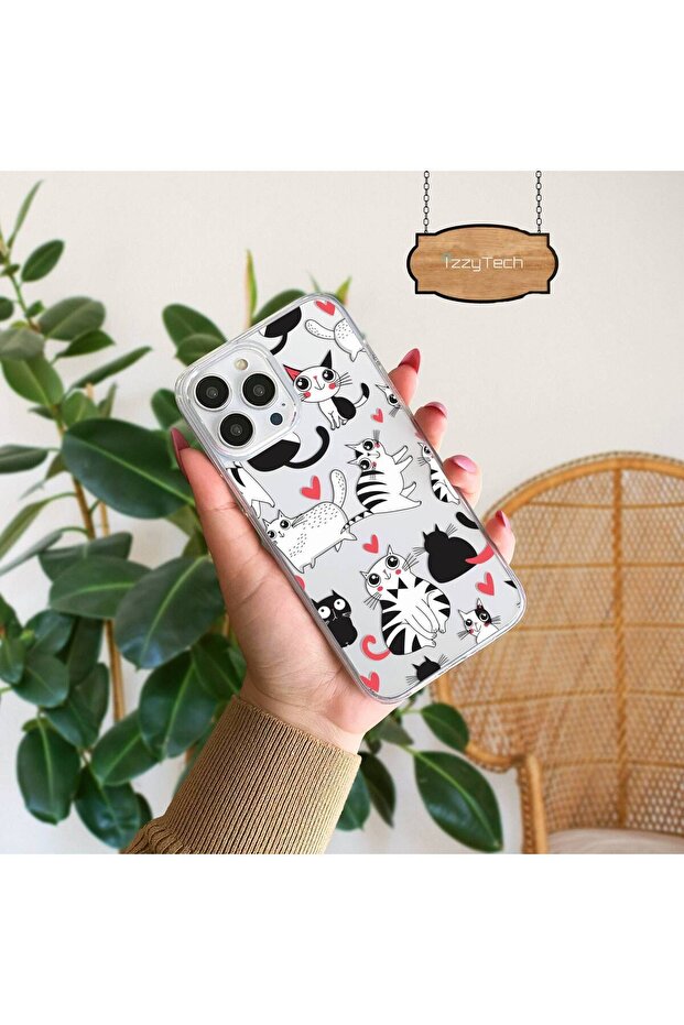 حافظة متوافقة مع هاتف iPhone 14، غطاء ناعم واقٍ بتصميم شفاف - 1