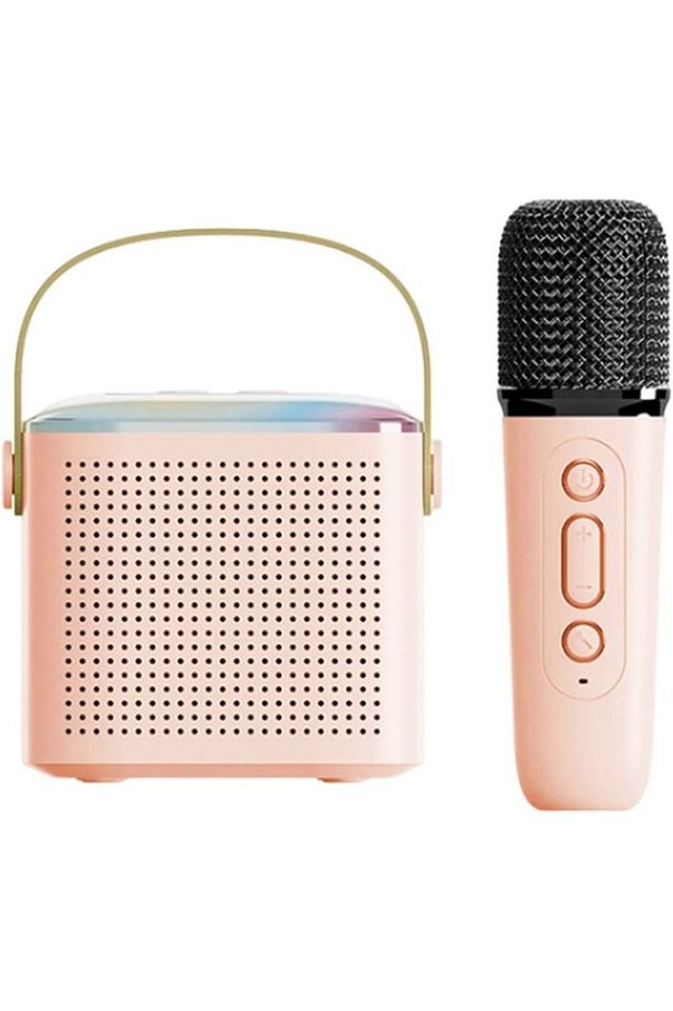 Karaoke Mikrofon Taşınabilir Bluetooth 5 Kablosuz Profesyonel Mini Mikrofon K3 - 2