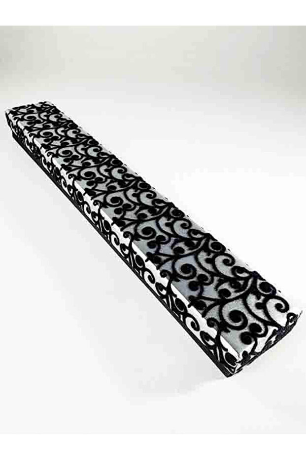 Red Tulip Tile Patterned Bookmark - 4