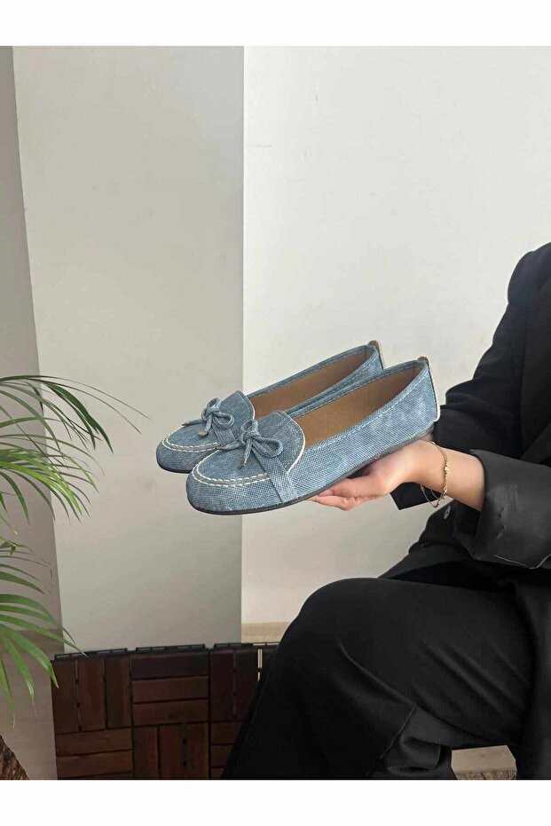 Soft Sole Bow Casual Ballerinas - for Office and Home