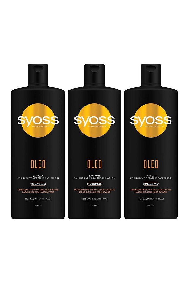 Oleo Derinlemesine Bakım Şampuan 500 ml X 3 Adet - 1