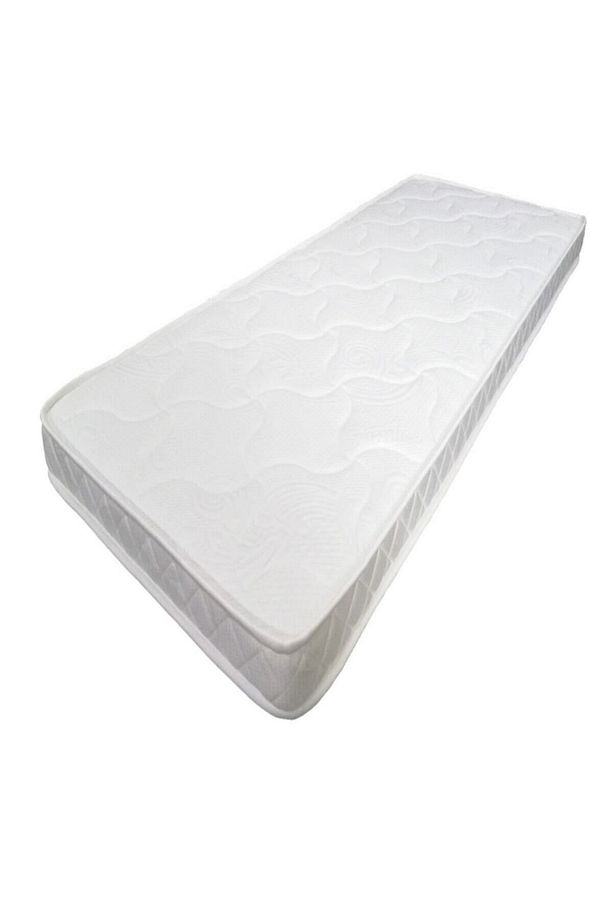 Sünger Yaysız Havlu Kumaş Kapitone Tek Kişilik Yatak 90x180x15 - 2