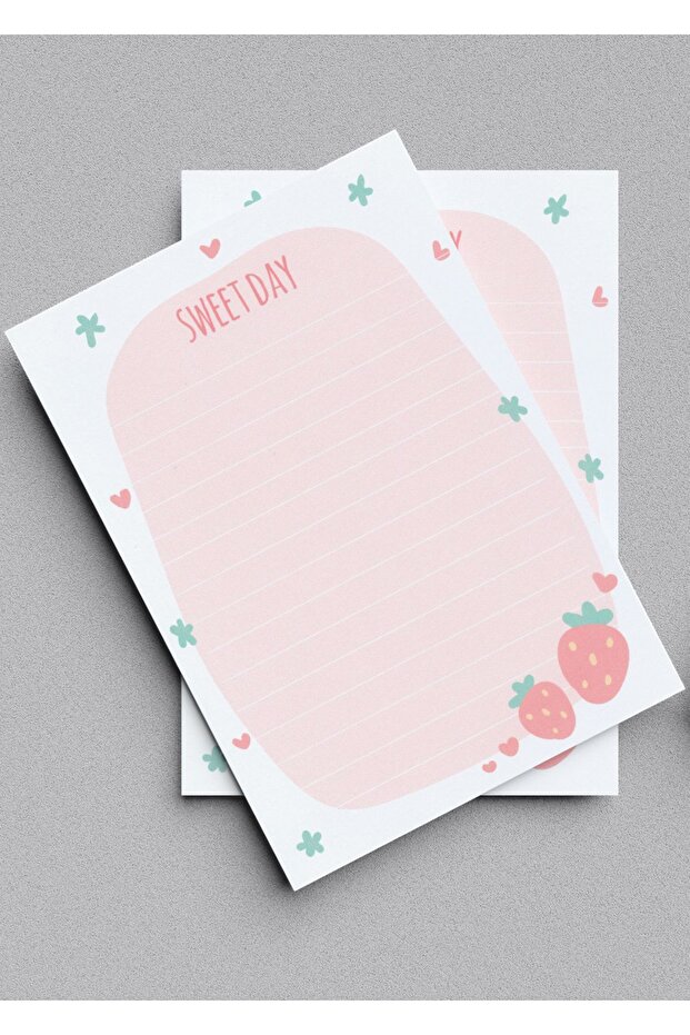 2 Pieces - A6 Size Mini Notepad, Memopad, To-Do List, Planner