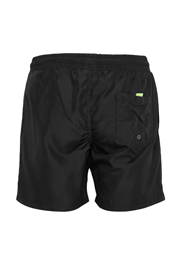 Siyah Basic Standart Boy Mayo Deniz Şortu TMNSS20DS0023 - 7