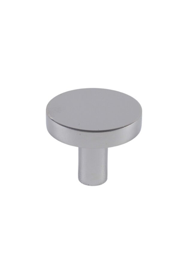 Efsun Chrome Button Handle Luxury Country Kitchen Furniture Cabinet Drawer Handle