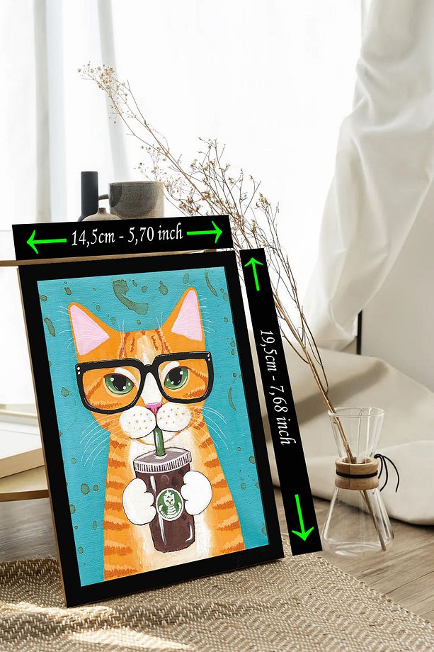 Tablo Modern Style Tablo 12 Parça Çerçeve Görüntülü Mdf Tablo Seti - 3