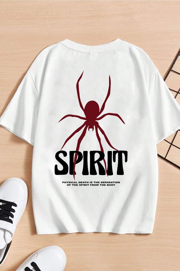 Kids Spirit Printed Cotton T-shirt