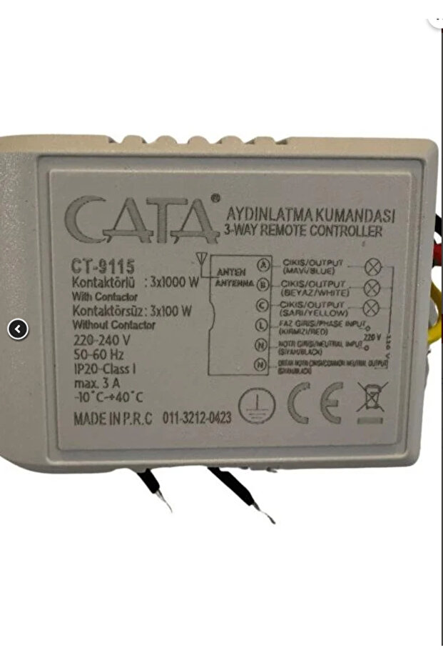 3'lü Avize Kumandası - 3