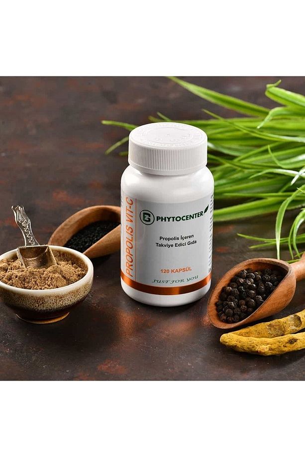Propolıs Vıt-c Propolis, Zerdeçal Ve C Vitamini Içeren Takviye Edici Gıda 120 Kapsül - 6