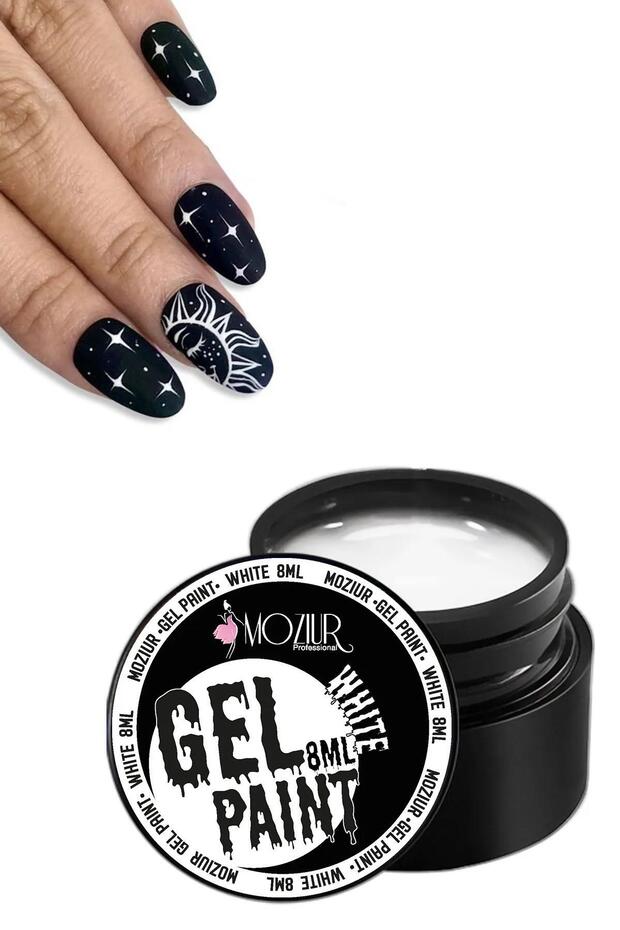 Gel Paint 8ml - White - 1