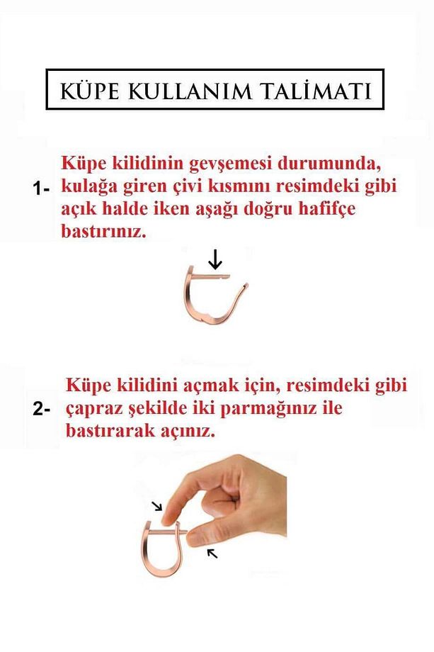 Civ Civ Figürlü Altın Renk 2-10 Yaş Gümüş Çocuk Küpesi Klipsli Model Sarı Mineli - 4