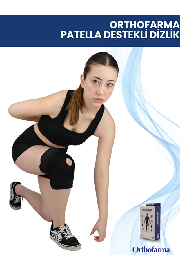 Unsized Patella Supported Knee Brace Knee Patella Supported Meniscus Knee Brace for Liquid Water Accumulation