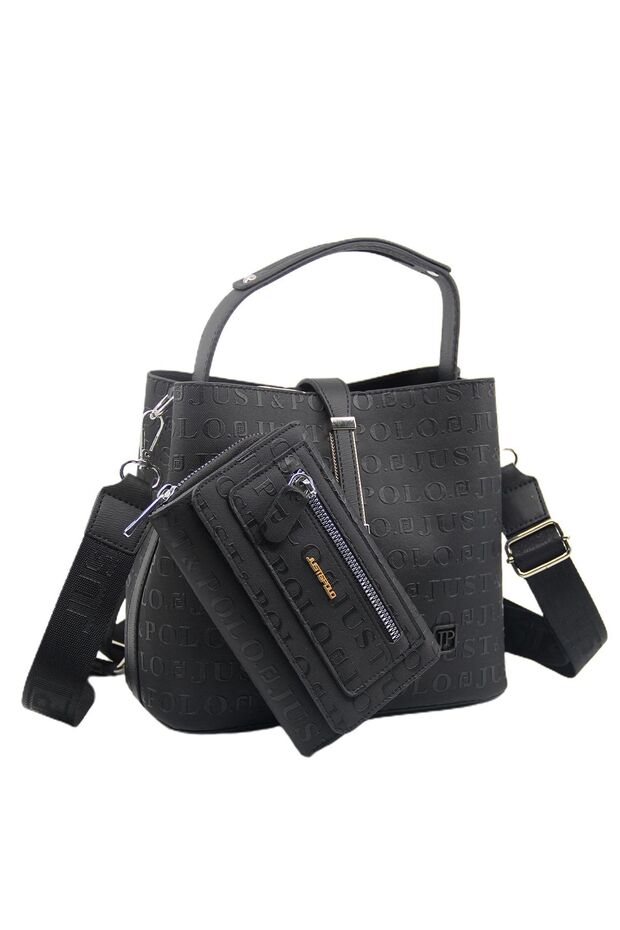 Women's Bag Wallet Combination Black
