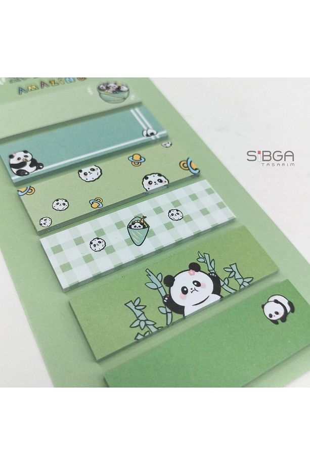 Çocuklar Için Renkli Postit Post-it Post It. Kitap Ayracı Ayraç Sticker Not Kağıdı Kağıt 120 Yaprak - 3