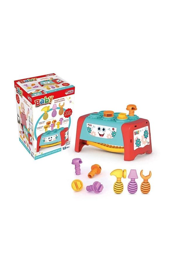 Oyuncak Neşeli Hayvanlar Tamir Seti Bultak Zeka Geliştirici Set - 4