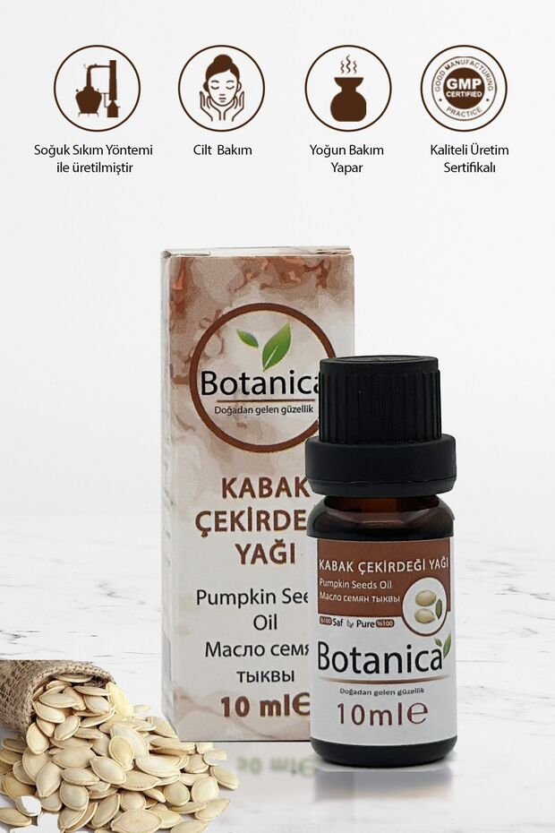 Pumpkin Seed Oil - Cucurbita Pepo - (Hair and Skin Care) 10 ml