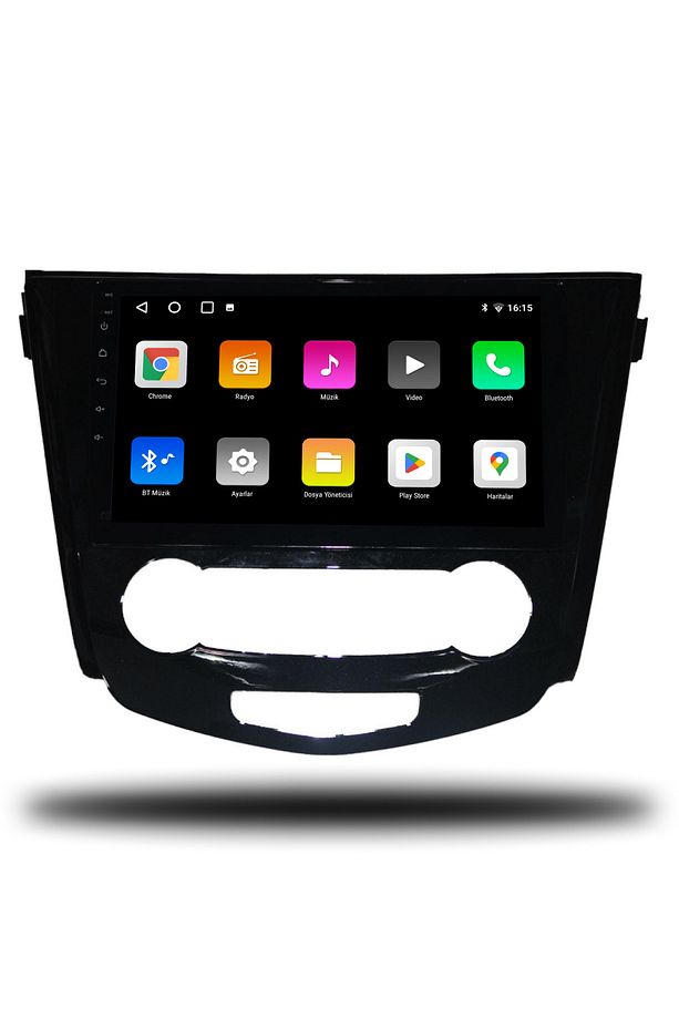 Nissan Qashqai Android Carplay Multimedya 2014-2021 Manuel Klima 4GB RAM + 64Gb Hafıza + 8 Çekirdek - 3