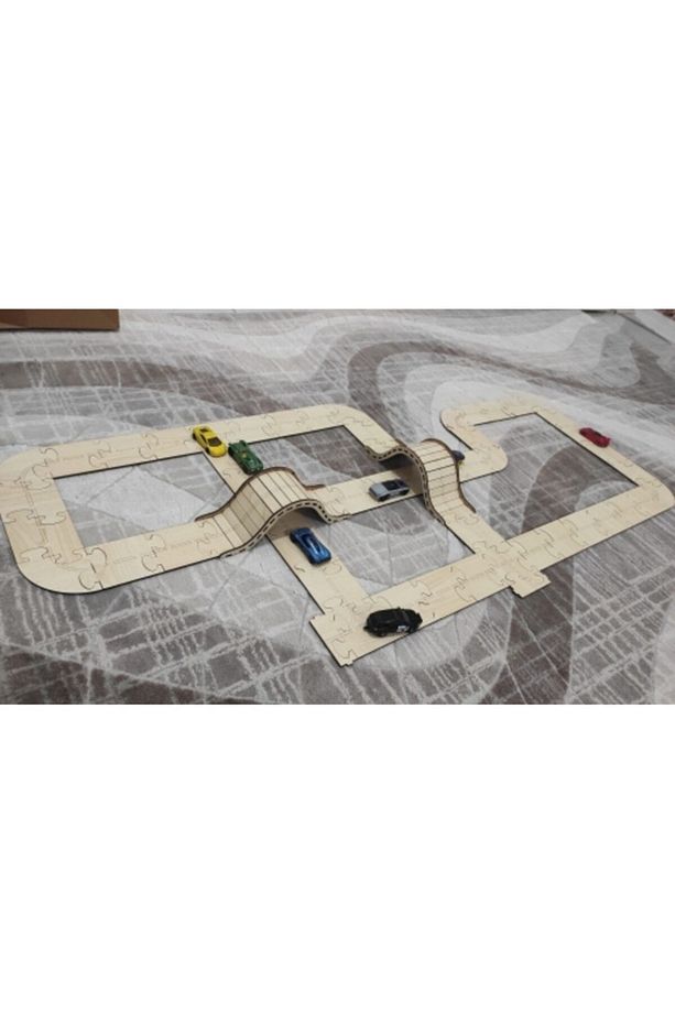 Ahşap Yol Puzzle Seti - 1