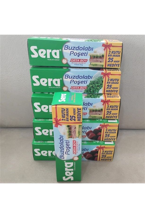 Buzdolabı Poşeti 24x38 Cm 70'li 6 Ad (70x6=420 Ad Tek) - 1