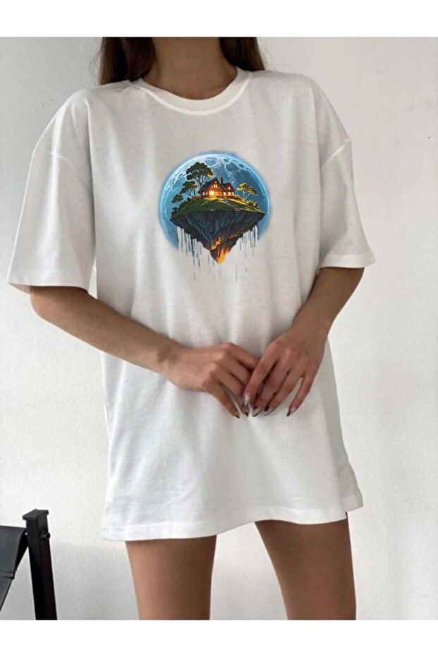 Tricou oversize Unisex Basic - 3