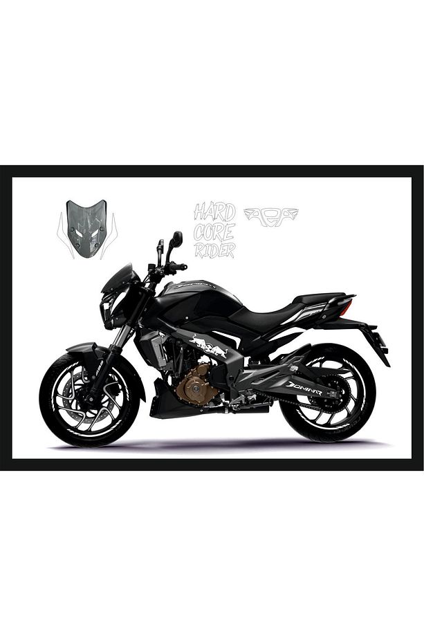 Dominar400 Sticker Seti Dominar250 Sticker Seti Full Set Sticker 2017-2023 Reflektif Beyaz - 2