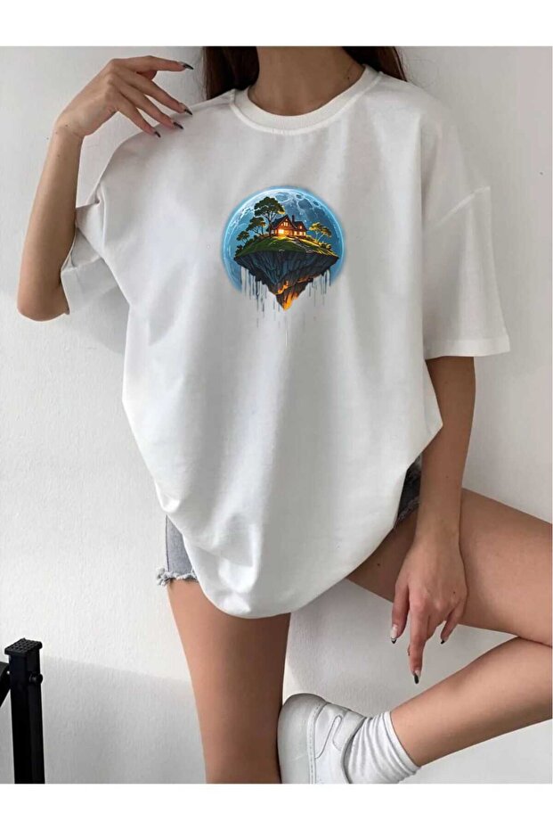 Tricou oversize Unisex Basic - 2