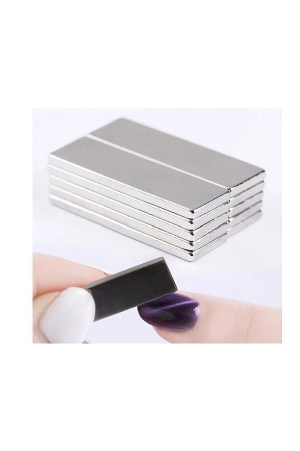 20 Adet Neodyum Mıknatıs Magnet 30x10x2 Mm Dikdörtgen Güçlü Mıknatıs - 6