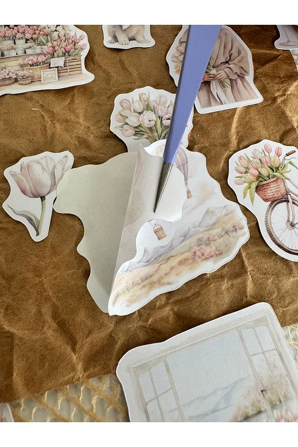 Centle Spring Dosyalı Sticker Seti (Bullet Journal Ve Ajandalar İçin İdealdir) - 3