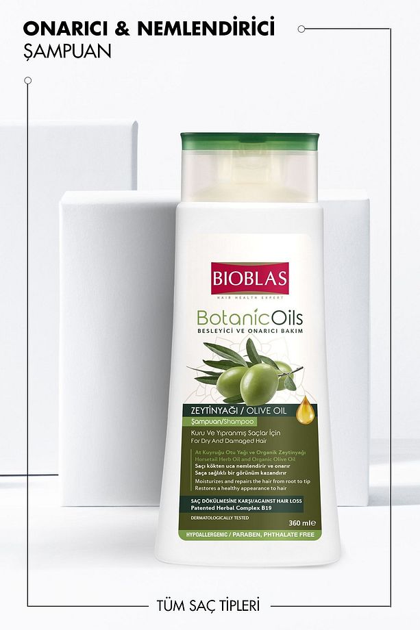 Organic Oils Kuru Ve Yıpranmış Saçlar Için Şampuan 360 ml Zeytinyağı Ve At Kuyruğu Yağı Şampuanı - 2