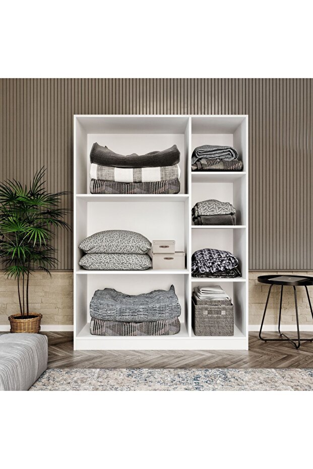 Mobilya Çok Amaçlı Dolap Tamamı Mdf - 3