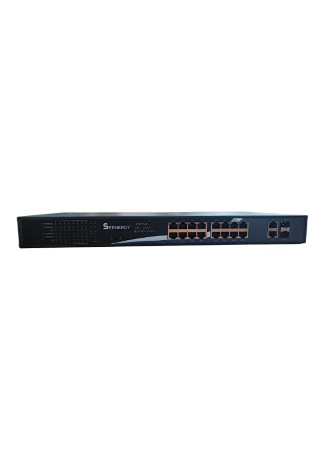 SE-1016G+2GE2S 16 PORT POE SWITCH / 16 POE 10/100/1000 MBPS / POE SWITCH 16 PORT