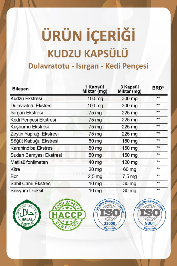 Kudzu Kapsül (KUDZU CAPSULE) - 3