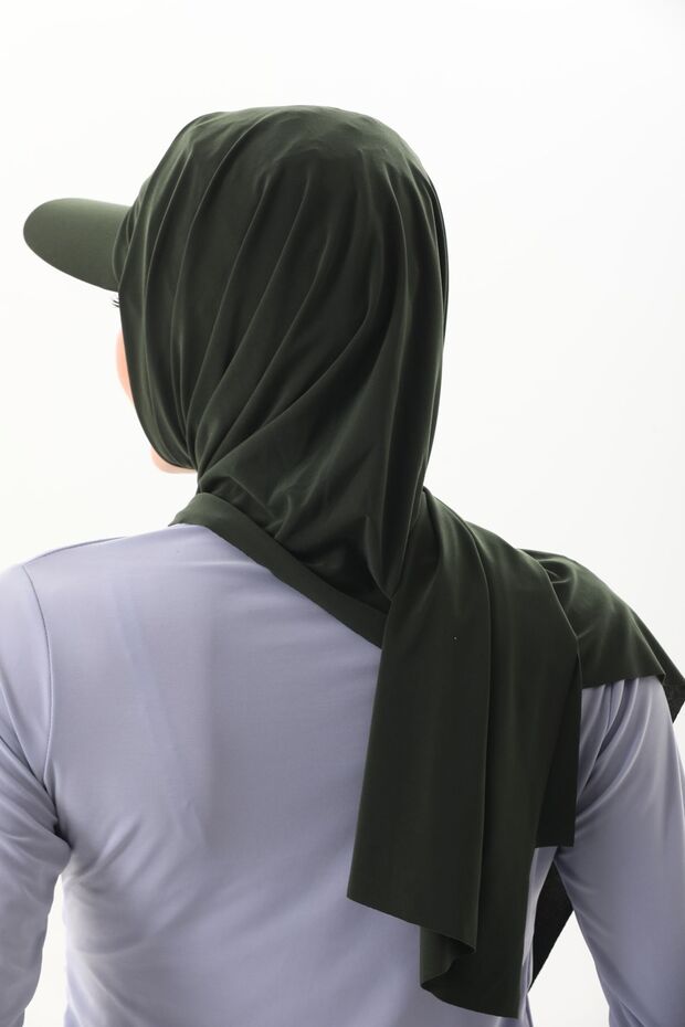 Şapkalı Sandy Şal - 5