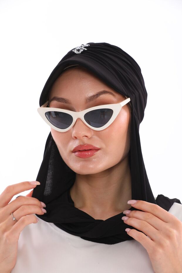 قبعة وشاح - 5