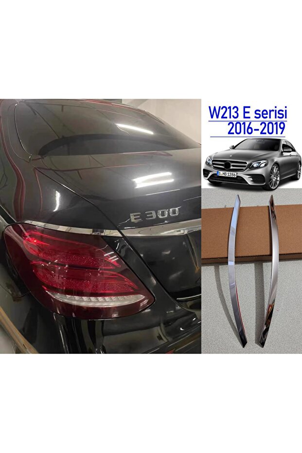 Modified Chrome Accessory for Mercedes W213 - W213 Trunk Chrome Slat