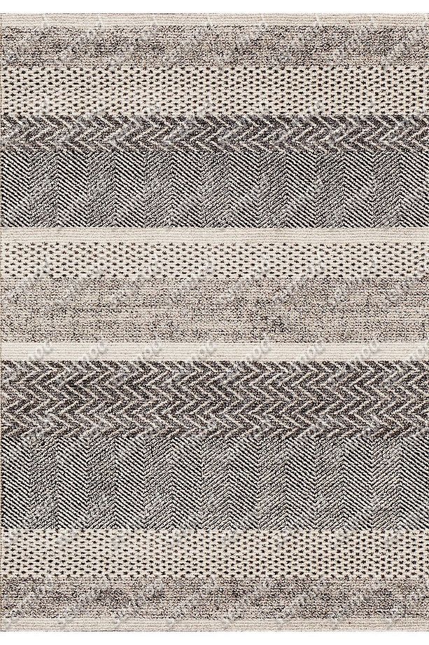 123- Modern Süngerli Lastikli Halı Örtüsü-kahve - 3