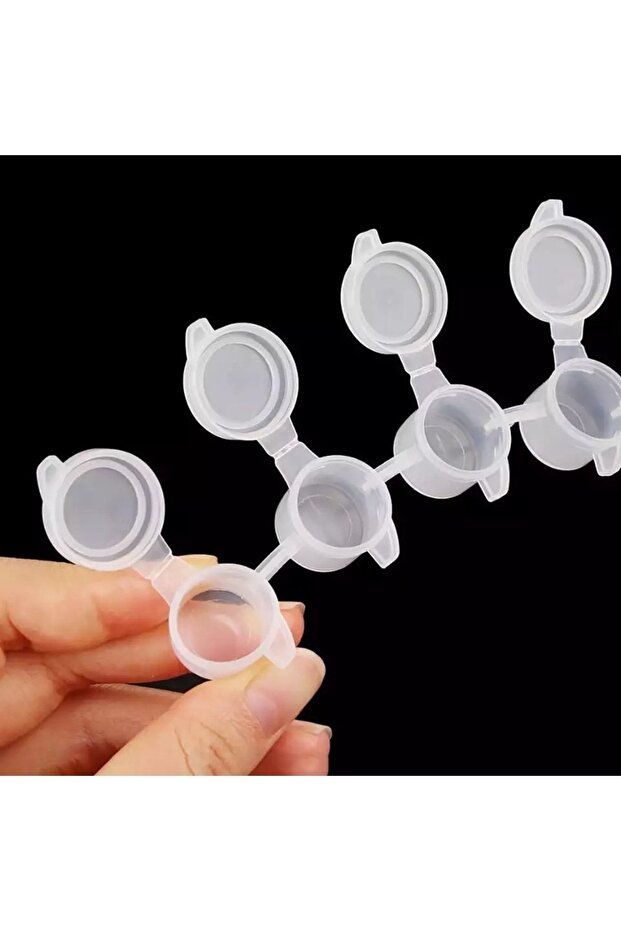 6 Lı 3ml Boş Boya Kutusu 5 Takım - 3