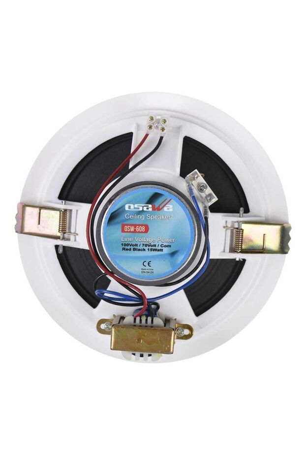 16 Cm 15 W 100 V Tavan Tipi Hoparlör Osw-608 - 3