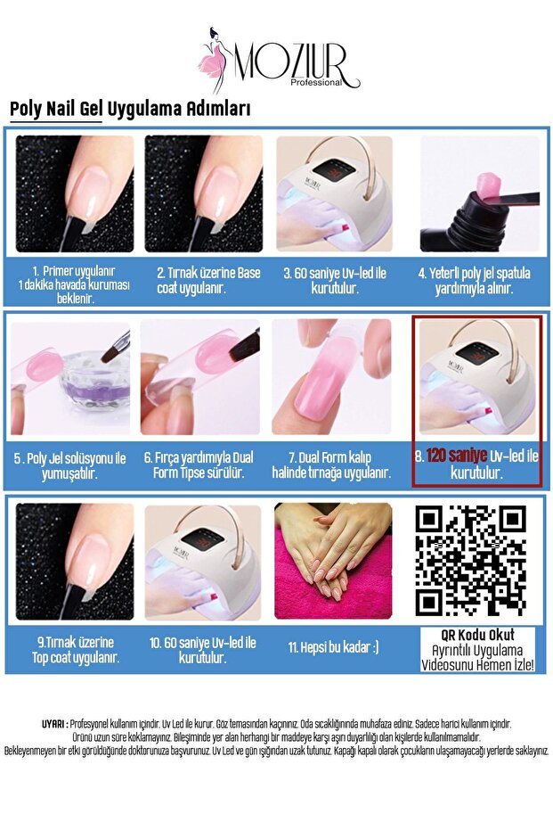 Poly Jel 30ml Pink - 5