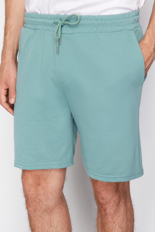 Mint-Siyah Regular/Normal Fit 2'li Paket Şort&Bermuda TMNSS21SR0095 - 7