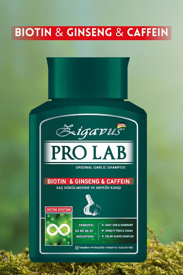 Pro Lab Şampuan 300 ml - Sarımsak, Kafein, Biotin, Ginseng Özlü - 2